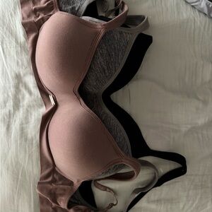 Nautica Mauve Pink Padded Wireless Bra